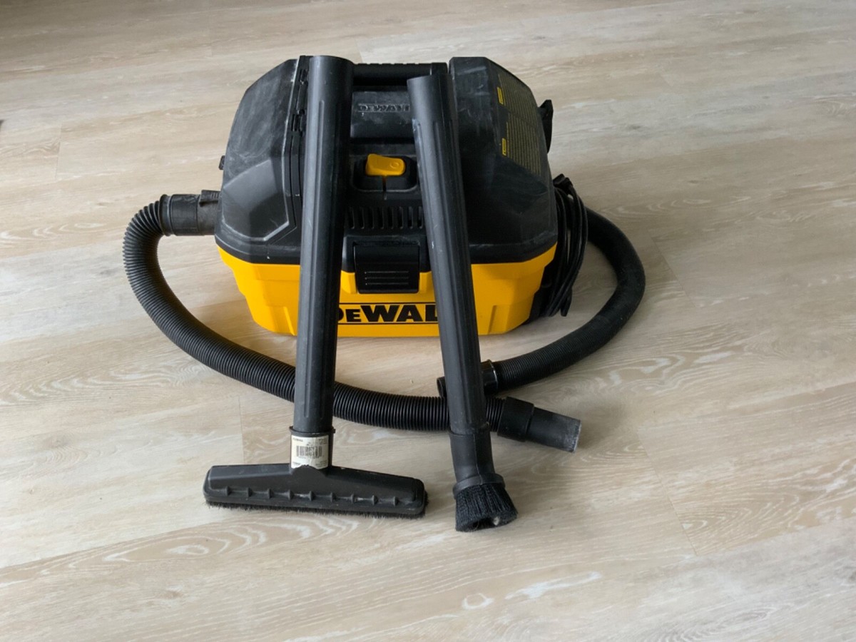 DEWALT DXV04T Portable Wet/Dry Vaccum - Yellow, 4gal | eBay