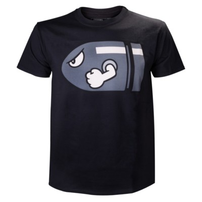 NINTENDO T-Shirt Super Mario Bomb - Größe S - OFFICIAL MERCHANDISE