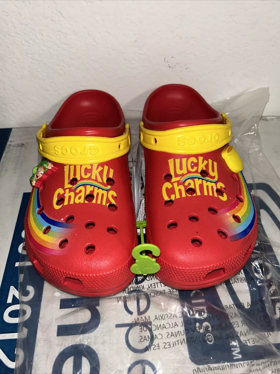 Rare Lucky Charms Crocs Limited Edition Men 9 Women 11 General