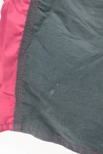 Vtg 90s y2k Connelly surf Metal Snap Board shorts Trunks Stripe Sz 32 Black Red - Picture 8 of 12