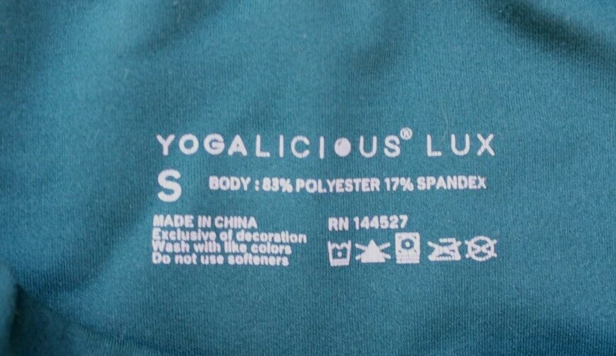 yogalicious lux workout capri leggings