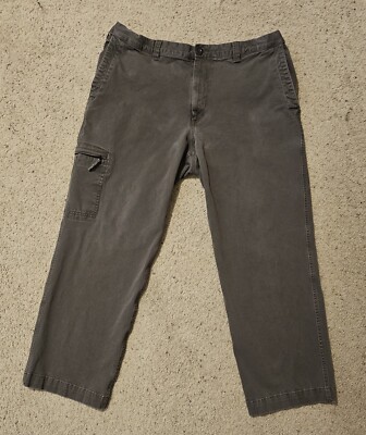 Dockers Men's Workday Straight Coupe Droite Smart 360 FLEX Khaki Pants Grey 38