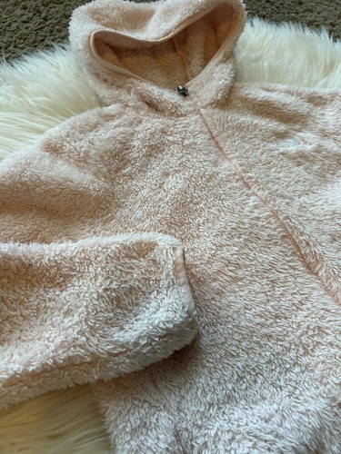 the north face sherpa Teddy Jacket Girls Large 14/16 Pink - Picture 5 of 13