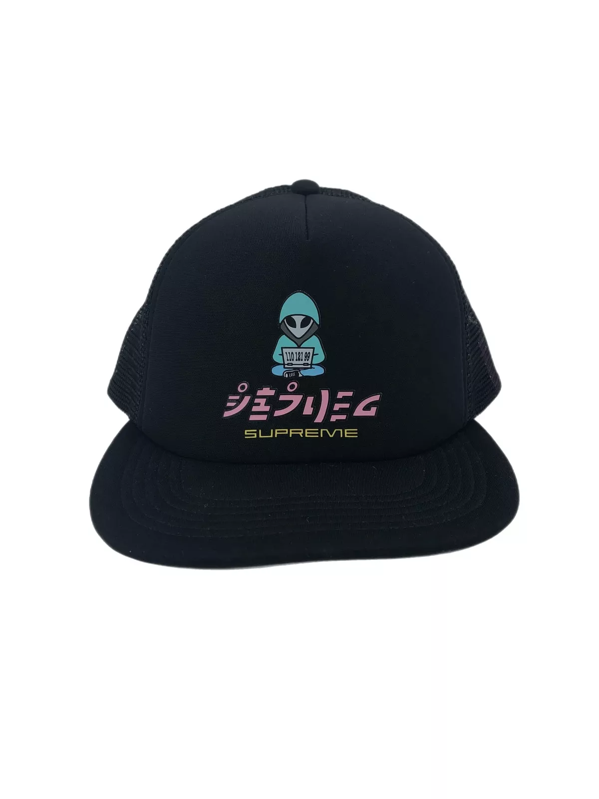 Snapback respirant noir Supreme   Accessoires pour hommes
