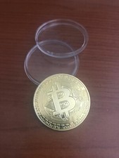 bitcoin physical coin with case