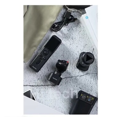 FEIYU TECH Pocket 3 Caméra 4K à Stabilisation 3 Axes,Caméra d'action,Suivi AI,Poignée Amovible,Aimant intégré, pour Youtube TikTok Video Vlog,Timelapse, Slow Motion
