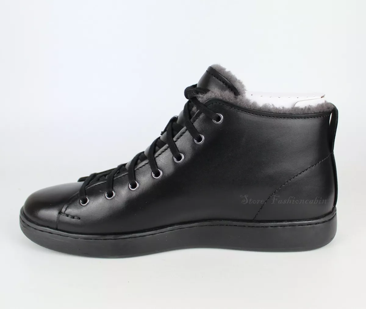 Ugg leder best sale sneaker