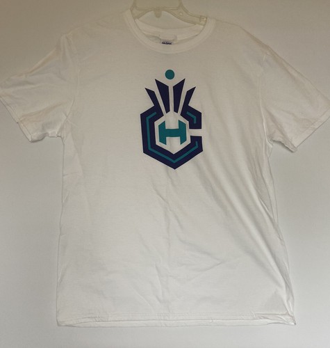 NBA Basketball Charlotte Hornets T-Shirt Large Classic Fit Herren Tee Weiß Neu - Bild 5 von 7