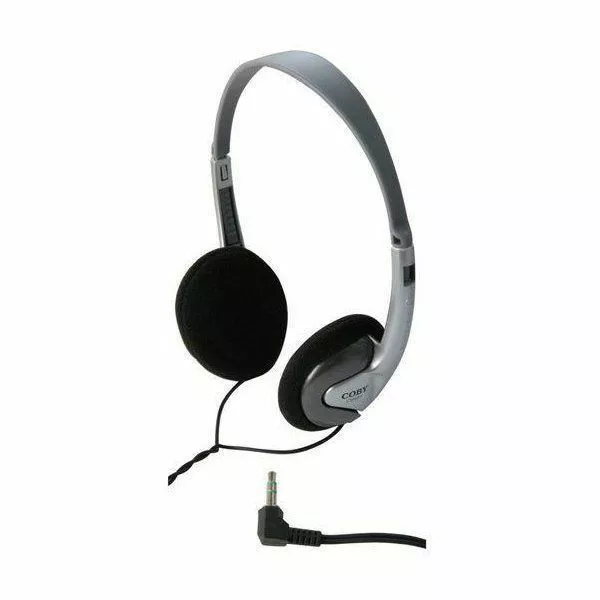 Coby Dynamic Stereo Headphone High performance 40mm neodymium drivers NEW
