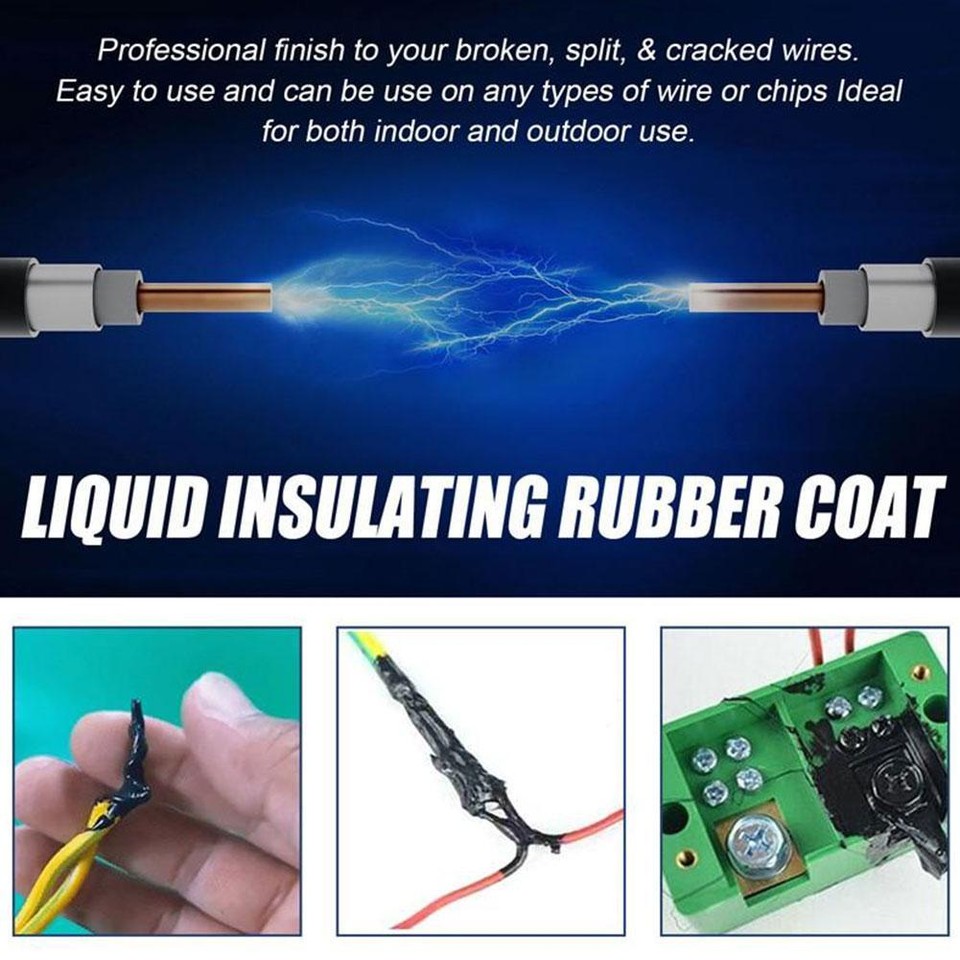 Liquid Insulating Waterproof Tape Electrical Cable Insulation Paste