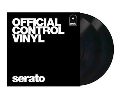 Serato DJ Performance Series Official 12 inch Control Vinyl (Pair) Black  SCV-PS