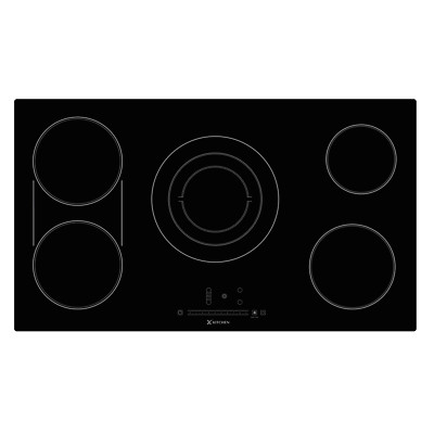 Electric Cooktop 9200W 36inch 5 Burner Electric Stove Top Built-in Touch Control