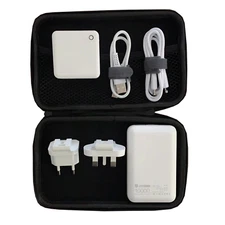 UXD 10,000mAH POWER BANK &Foldable Wall Fast Charger&2 Cables Set-USB C to USB C