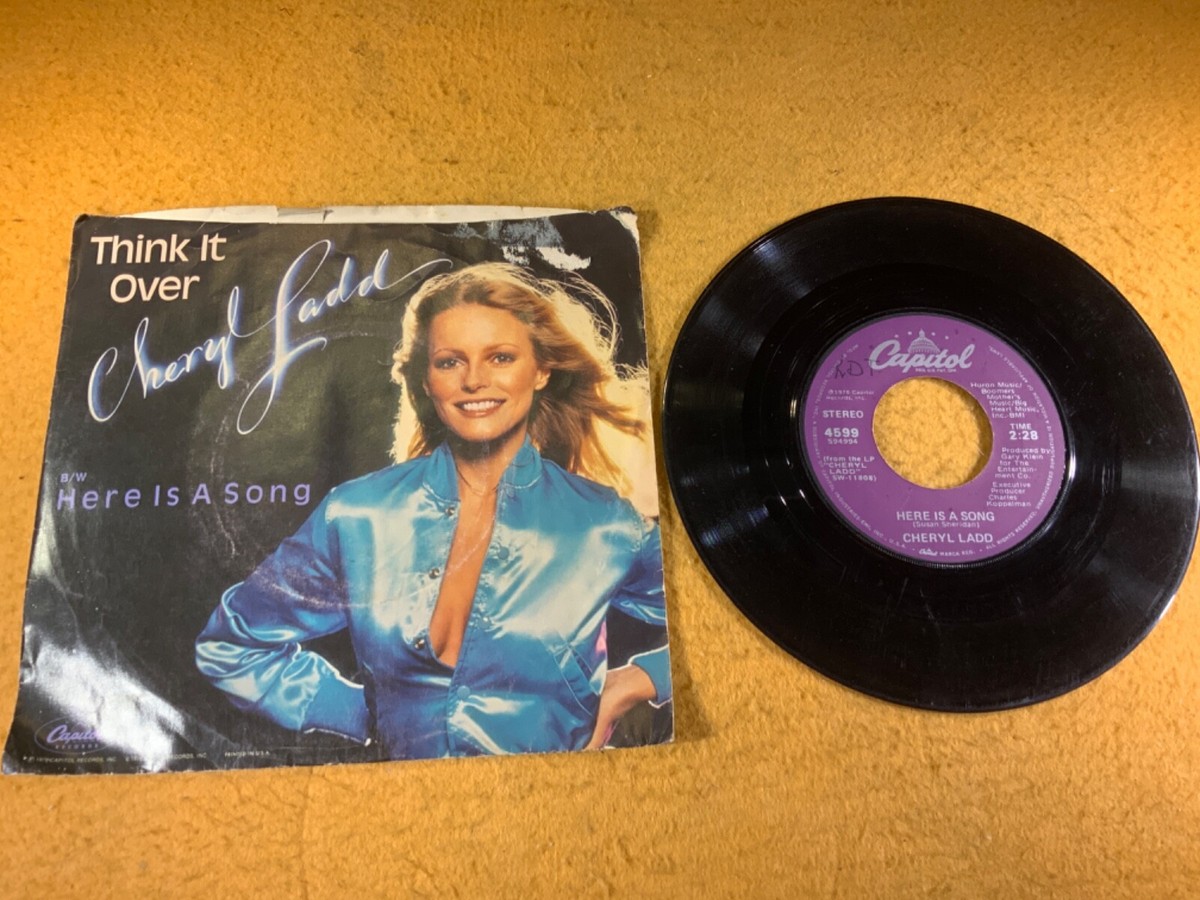 Z4-66 CHERYL LADD Think It Over / Here Is A Song - 1978