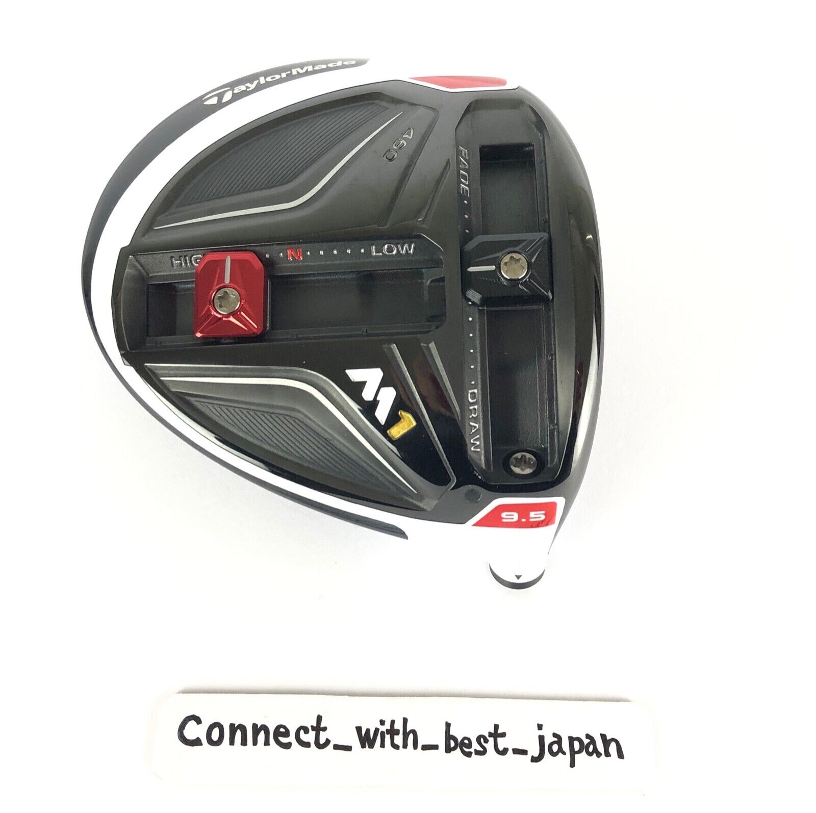 Taylormade M1 460 9.5 Driver Head only Right Handed Red BLK White FedEx/DHL Ex- Popularny najnowszy produkt