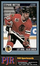 Stephane Matteau 1992-93 Score Canadian #543 Chicago Blackhawks
