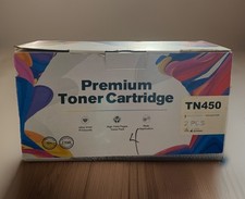 Premium Toner Cartridge TN450 2 Pack Vivid Sharp Crisp High Yield Pages