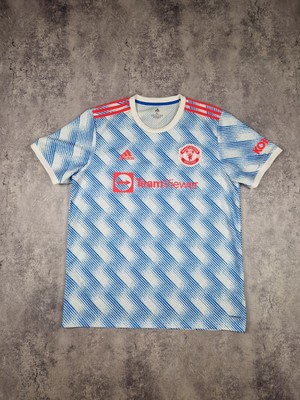 Adidas Manchester United Soccer Jersey #7 RONALDO 2021 Football Shirt Size XL