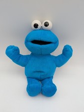Fisher Price Sesame Street Cookie Monster Plush 12 Inch 2001 Stuffed Animal Toy