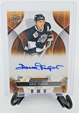 2024-25 Upper Deck Engrained Icons Dave Taylor Auto Los Angeles Kings CA-DA
