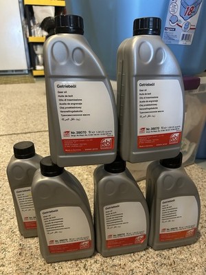 6x Liter FEBI DUAL CLUTCH Transmission Fluid ATF For Porsche Audi VW Mercedes