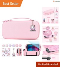 Ultimate 14-in-1 Pink Protection Travel Bundle for Nintendo Switch 2