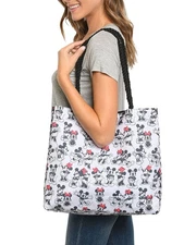 Mickey & Minnie Mouse Tote Bag Carry-On Travel Beach Women's Disney