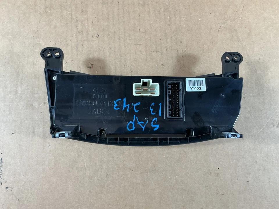 Hyundai Elantra 2007-2010 calefacción aire acondicionado control de temperatura clima 97250-2HXXX OEM Foto 2 de 4