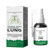 Lung Herbal Cleanser Spray  Clear Dry Throat Avoid Nose Discomfort 