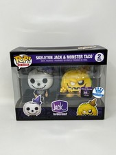 Funko Pop! Ad Icons Jack in The Box- Skeleton Jack & Monster Taco Exclusive Pop!