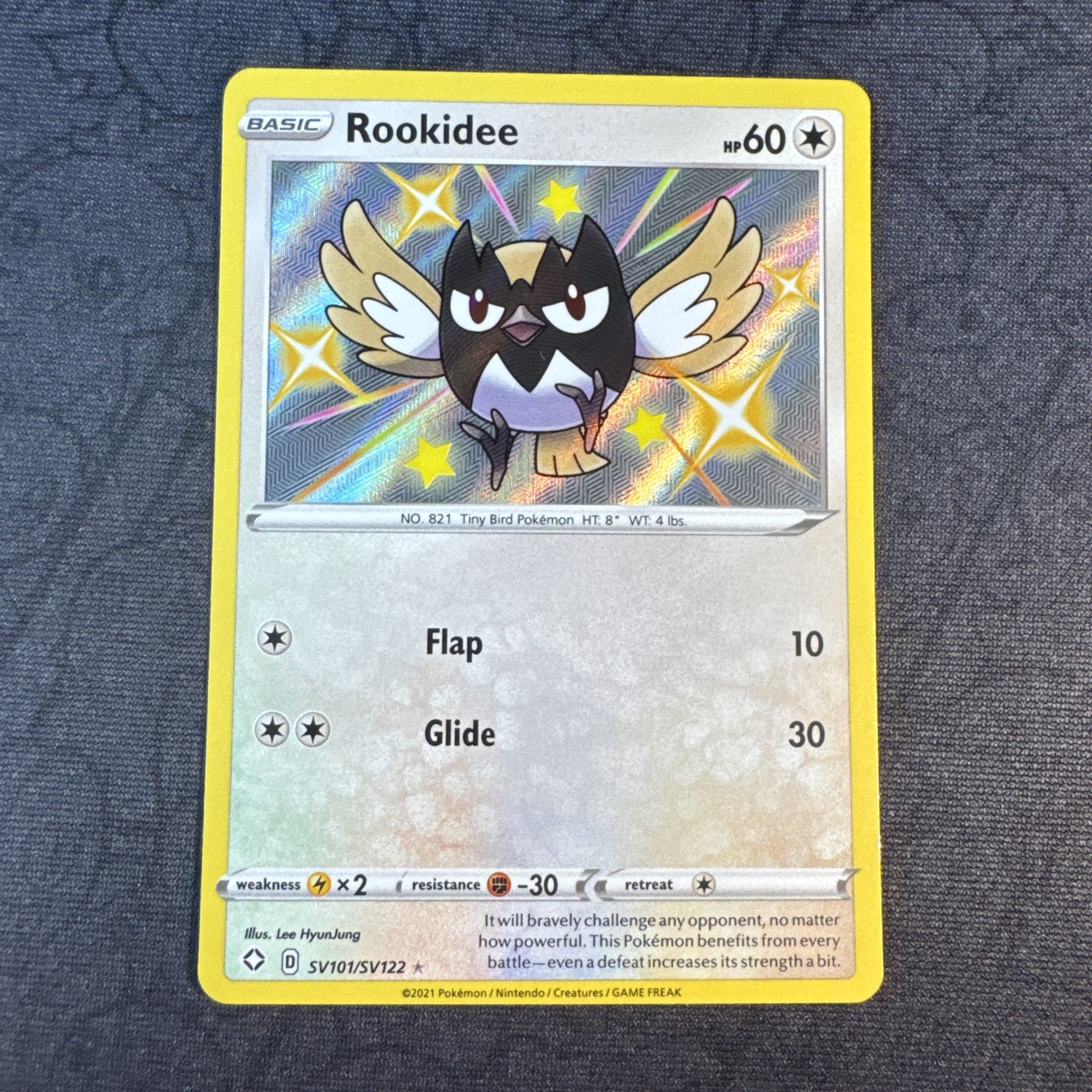 Rookidee SV101/SV122 Shining Fates: Shiny Vault Holo Pokemon