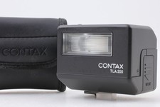  Top MINT w/ Case Contax TLA200 Shoe Mount Flash Black for G1 G2 From JAPAN
