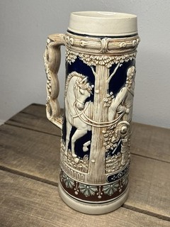 Vintage German Beer Stein 11”