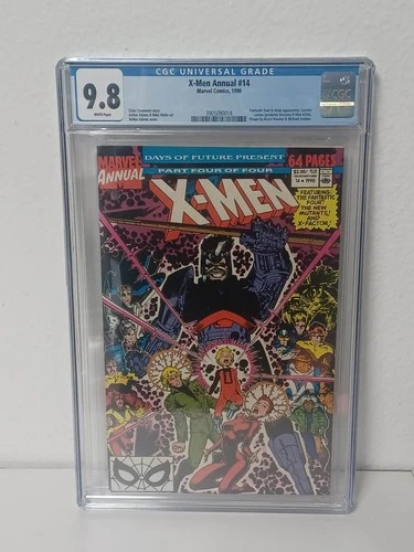 X-MEN ANNUAL #14 (Marvel, 1990) CGC Graded 9.8 ~ GAMBIT ~ White Pages
