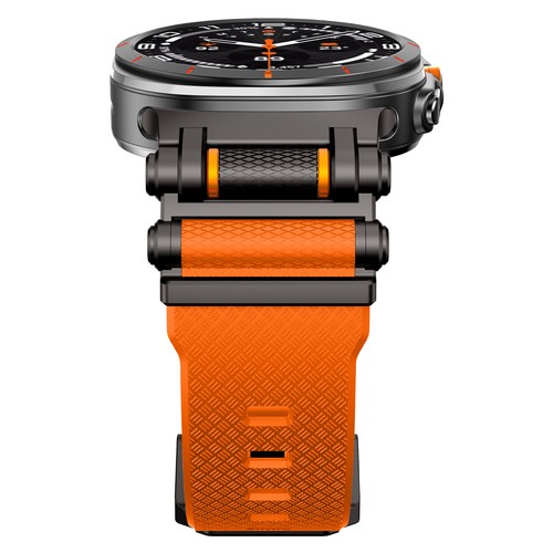 Luxury Rubber Sport Strap Band for Samsung Galaxy Watch Ultra 2025 /7 Ultra 47mm - Picture 4 of 21