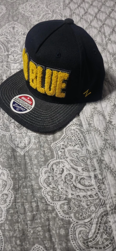Rare Chenille Letters Michigan Wolverines Snapback - Image 2 of 4
