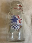 VTG M&M's Peanut Chocolate Candies 1984 Los Angeles Olympics Clear Glass Jar — photo 2