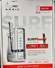 ARRIS SURFboard SB6190 DOCSIS 3.0 32 x 8 Gigabit Cable Modem