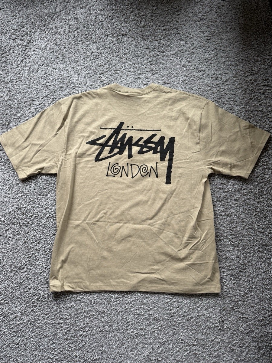 Stussy London Store Chapter Khaki T-Shirt Tee XL | eBay