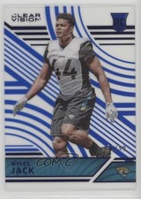 2016 Panini Clear Vision Rookies Level 2 Blue 51/99 Myles Jack #155 0f8
