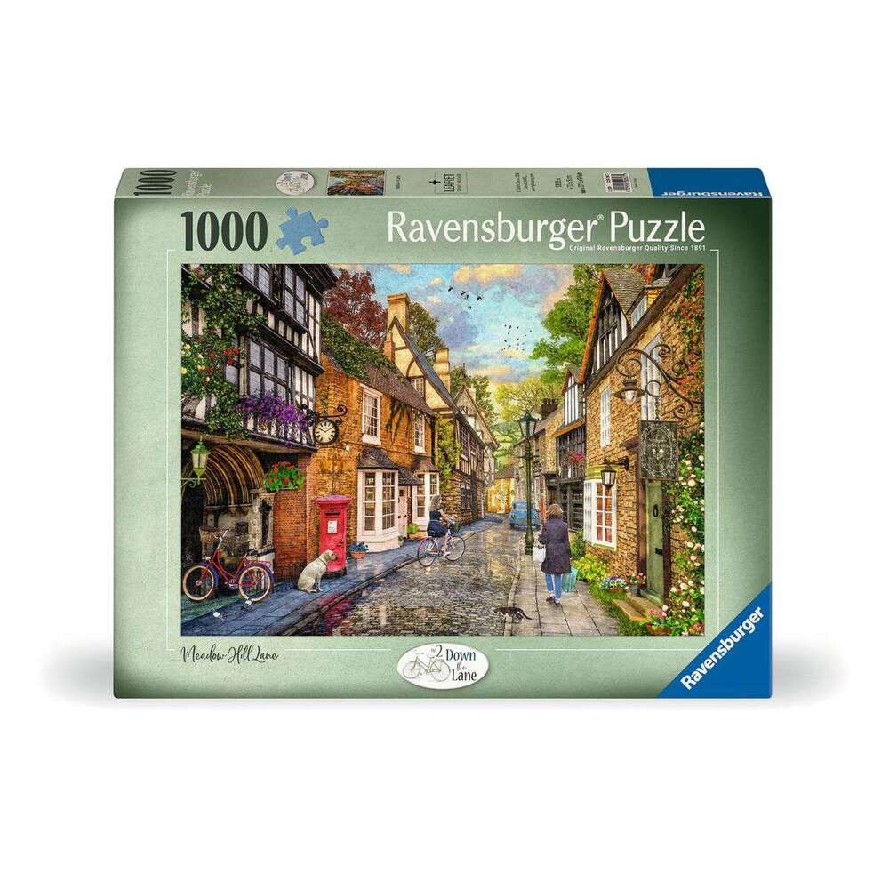 Ravensburger 1000 Piece Puzzle Down the Lane No 2 Meadow Hill Lane