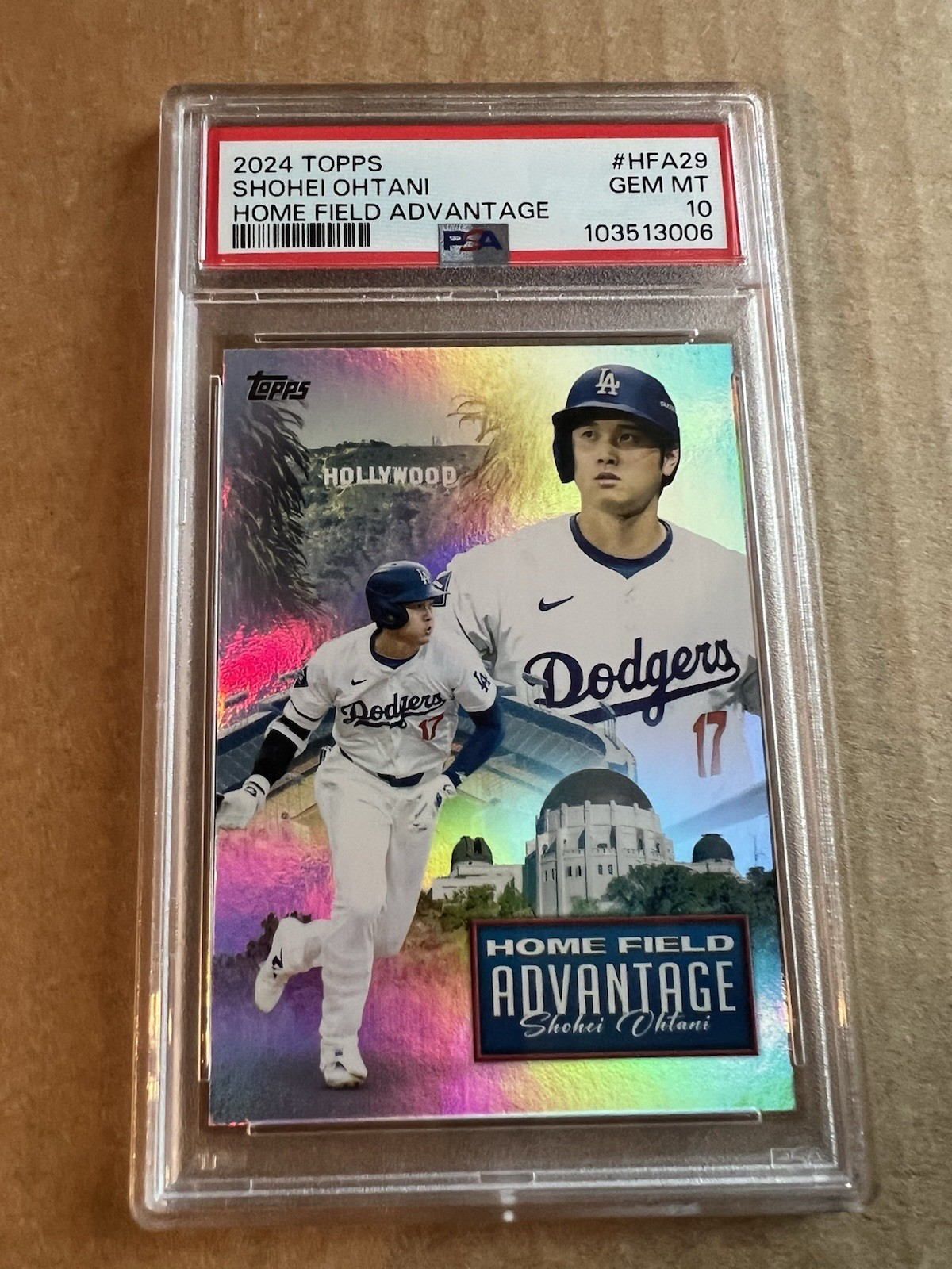 Shohei Ohtani 2024 Topps Update #HFA-29 Home Field Advantage /(SSP