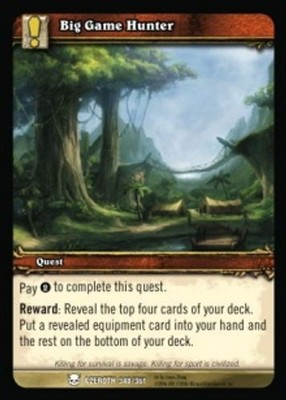 Big Game Hunter - Heroes of Azeroth - World of Warcraft TCG