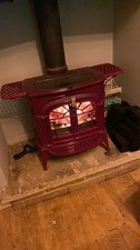 Vermont Cast Intrepid 11 Wood Burning Stove Free Standing ..Need SlightRepair