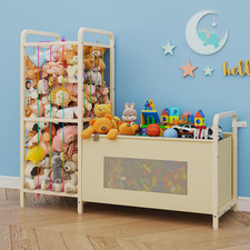 B10 Toy Storage Organizer with Stuffed Animal...
