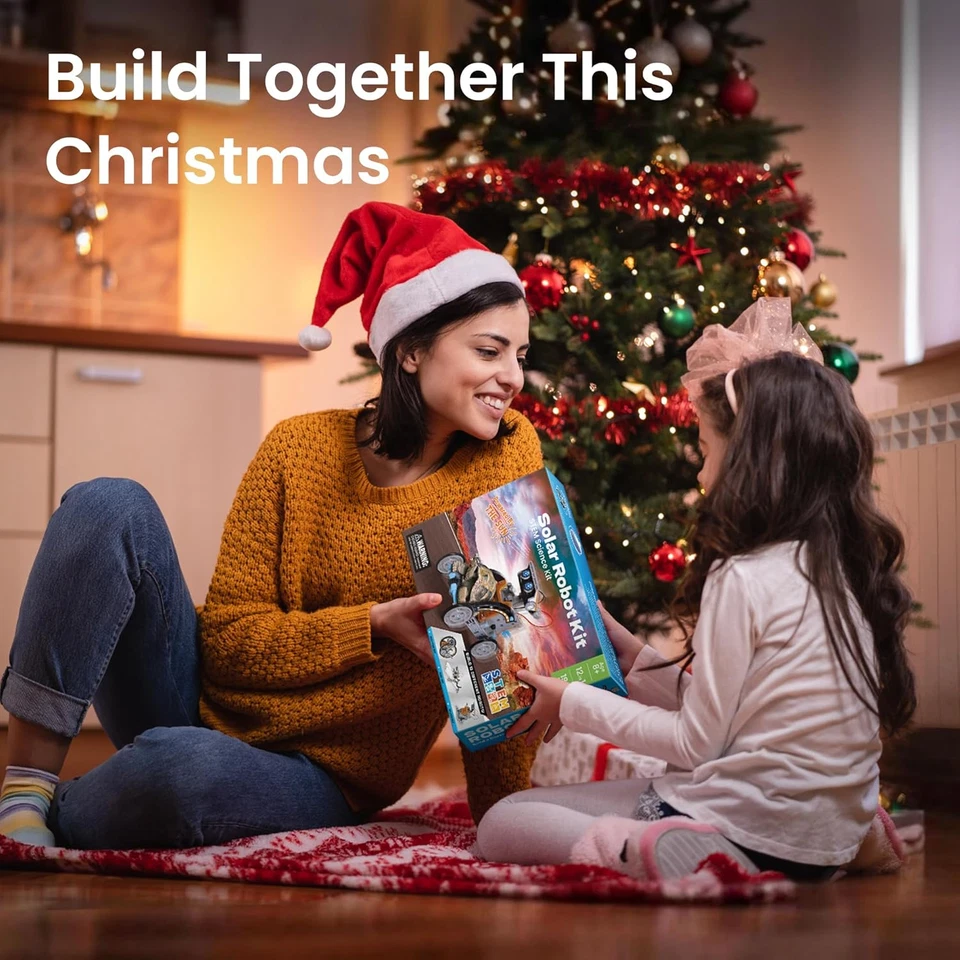 Energia Solare Robot, 12 in 1 Giocattoli Educativi, STEM Construcktion Set, Kit  - Immagine 2 di 4