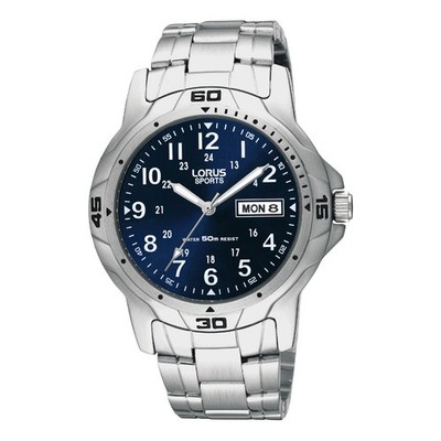 Lorus Gents Stainless Steel Bracelet 39mm 5ATM Watch RXN51BX7