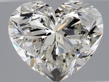 Natural Mined Diamond 1.50 CT Certified GIA Heart Cut Loose I color SI2 clarity 2155.12 per carat
