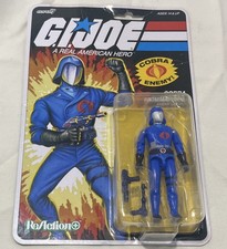 G.I. JOE COBRA COMMANDER O-Ring Action Figure Super7 ReAction 3.75