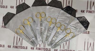 Hu-Friedy S18 Iris curved scissors Brand new 6 pieces #18 iris curved 4.5